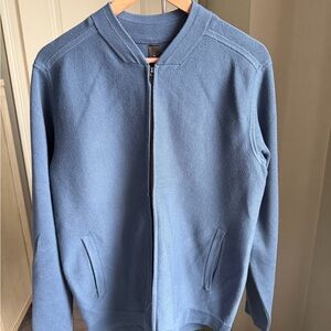 Lululemon Classic Blue Zip-Up Sweater